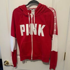 PINK Sweatsuit set- Zip-up Hoodie with matching SweatPants